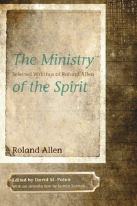 Cover of The Ministry of the Spirit