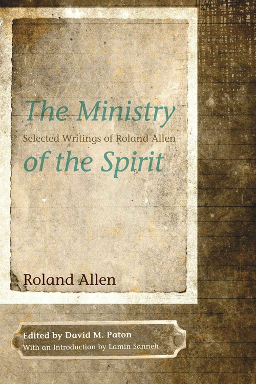 Cover of The Ministry of the Spirit