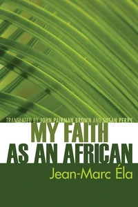 Cover of My Faith as an African
