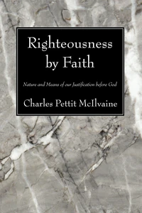 Cover of Righteousness By Faith