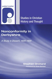 Cover of Nonconformity in Derbyshire