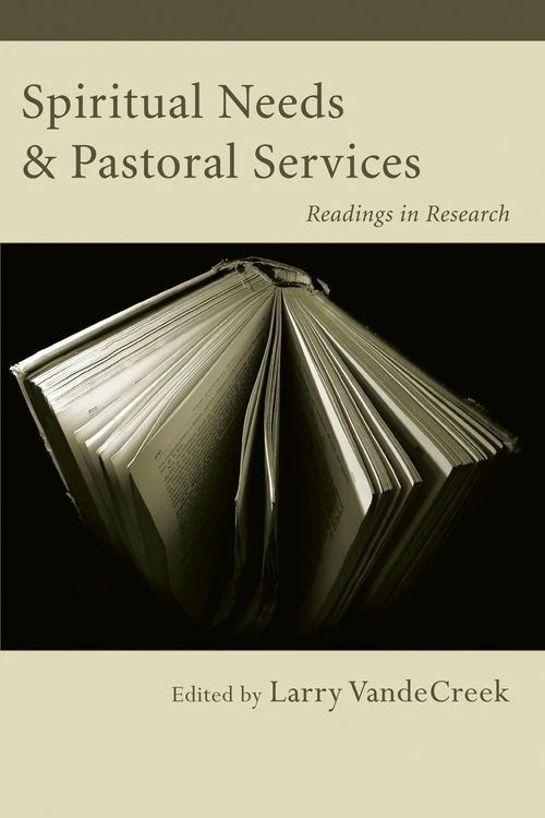 Cover of Spiritual Needs & Pastoral Services