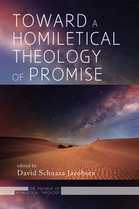Cover of Toward a Homiletical Theology of Promise