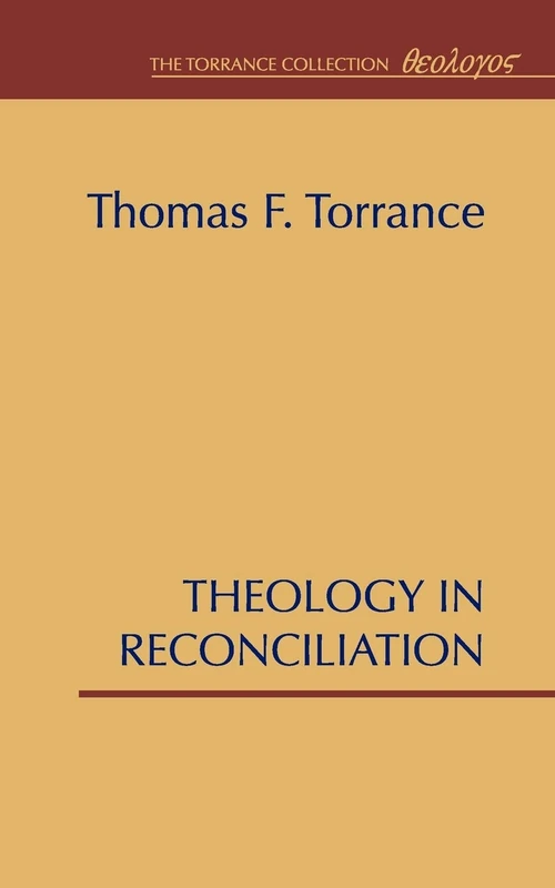 Cover of Theology in Reconciliation