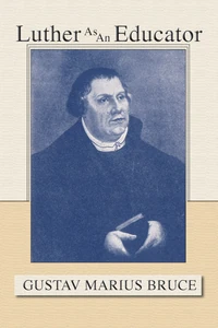 Cover of Luther as an Educator