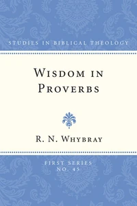 Cover of Wisdom in Proverbs