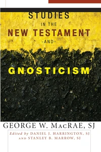 Cover of Studies in the New Testament and Gnosticism