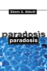 Cover of Paradosis