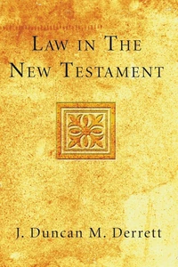 Cover of Law in the New Testament