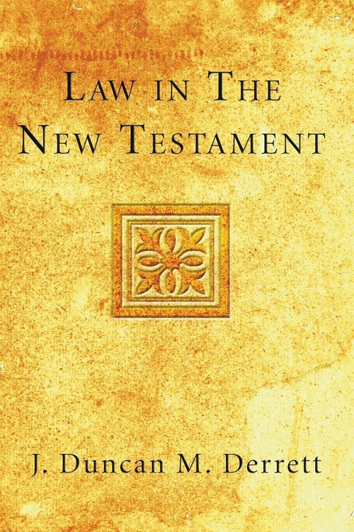 Cover of Law in the New Testament
