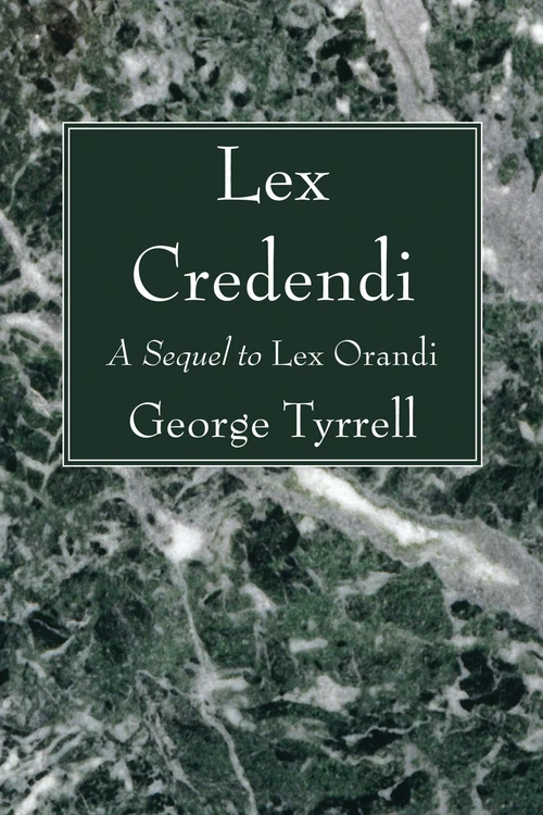 Cover of Lex Credendi