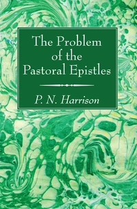 Cover of The Problem of the Pastoral Epistles