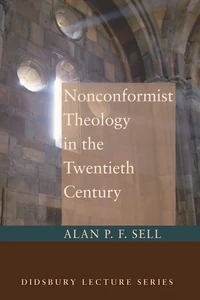 Cover of Nonconformist Theology in the Twentieth Century