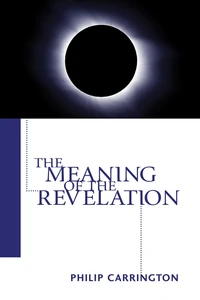 Cover of The Meaning of the Revelation