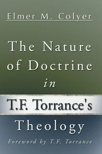 Cover of The Nature of Doctrine in T.F. Torrance's Theology