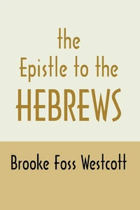 Cover of The Epistle to the Hebrews