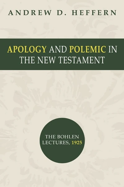 Cover of Apology and Polemic in the New Testament