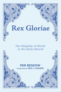 Cover of Rex Gloriae