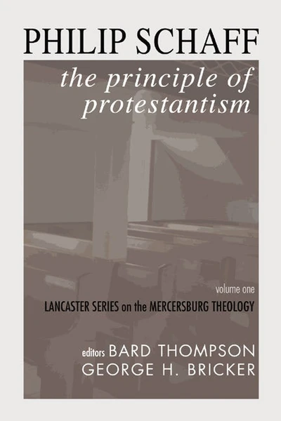 Cover of The Principle of Protestantism