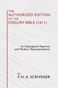 Cover of The Authorized Version of the English Bible (1611)