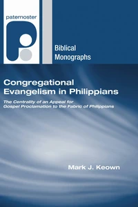Cover of Congregational Evangelism in Philippians