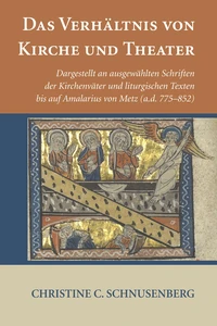Cover of Das Verhältnis von Kirche und Theater