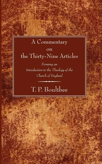 Cover of A Commentary on the Thirty-Nine Articles