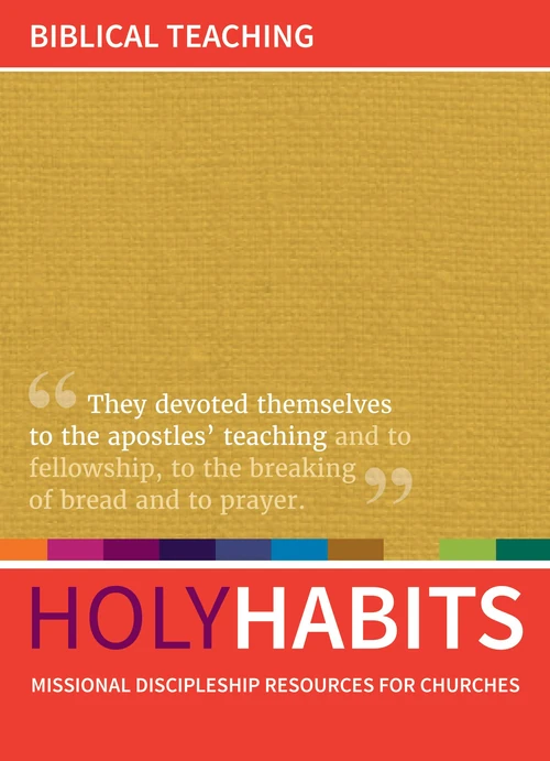 Cover of Holy Habits: Biblical Teaching