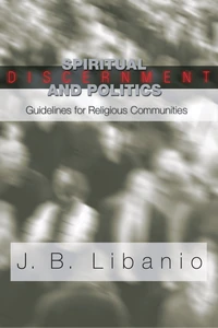 Cover of Spiritual Discernment and Politics