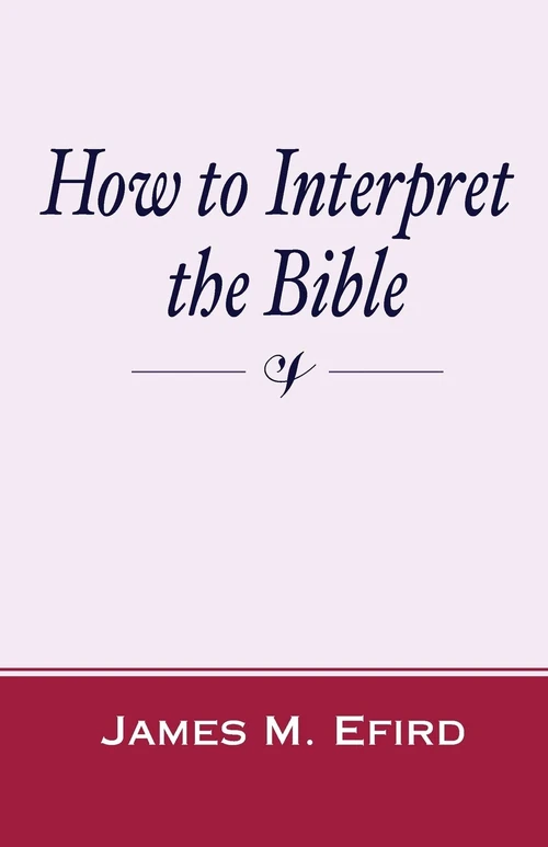 Cover of How to Interpret the Bible