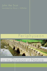 Cover of Periphyseon on the Division of Nature