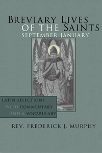 Cover of Breviary Lives of the Saints: September - January