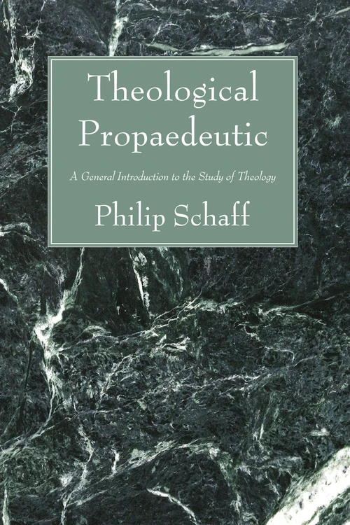 Cover of Theological Propaedeutic