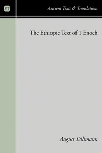 Cover of The Ethiopic Text of 1 Enoch