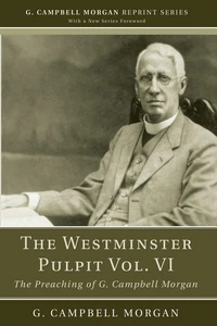 Cover of The Westminster Pulpit vol. VI