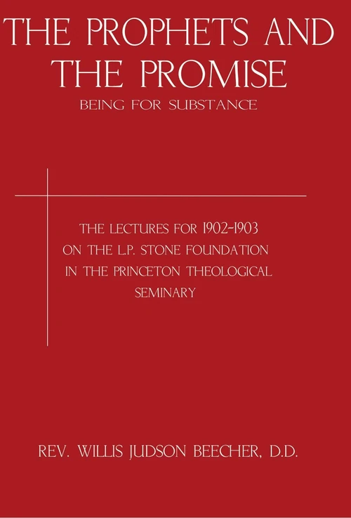 Cover of The Prophets and the Promise