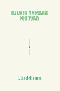 Cover of Malachi's Message for Today