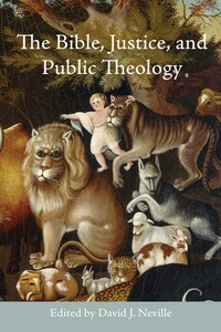 Cover of The Bible, Justice, and Public Theology
