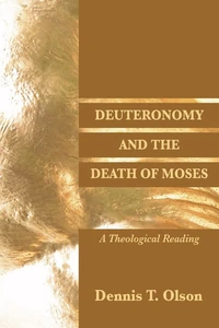 Cover of Deuteronomy and the Death of Moses