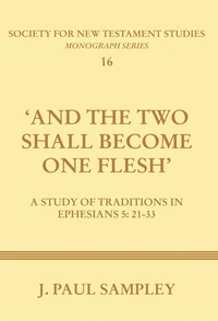 Cover of "And the Two Shall Become One Flesh"