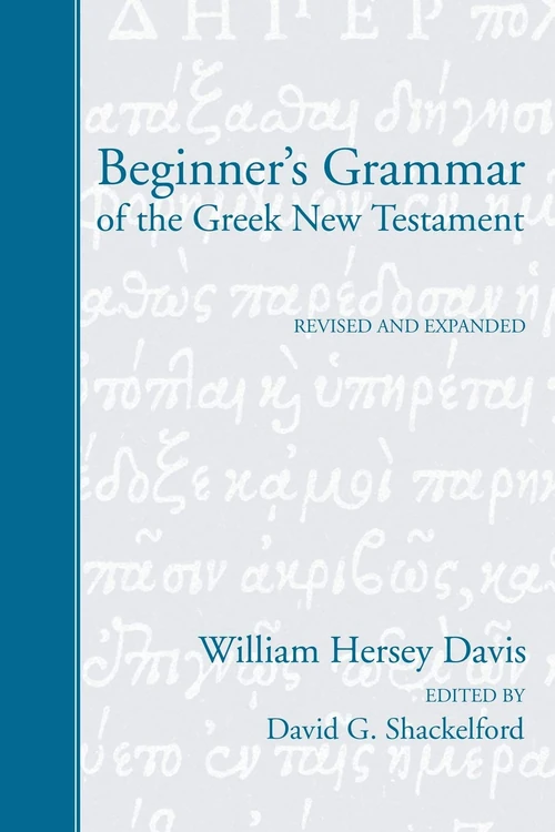 Cover of Beginner's Grammar of the Greek New Testament