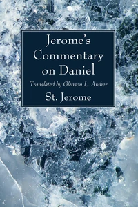 Cover of Jerome's Commentary on Daniel