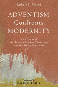 Cover of Adventism Confronts Modernity
