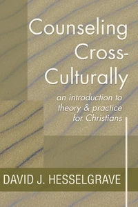 Cover of Counseling Cross-Culturally