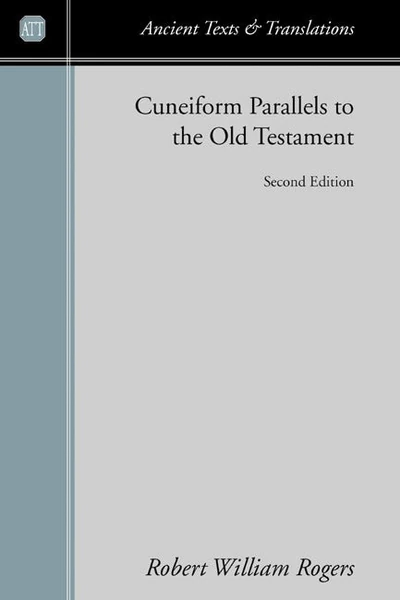 Cover of Cuneiform Parallels to the Old Testament, Second Edition