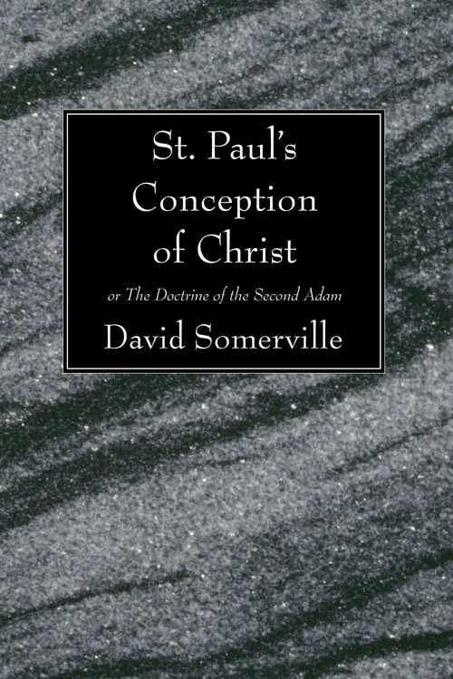 Cover of St. Paul's Conception of Christ