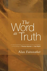 Cover of The Word As Truth
