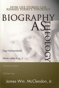 Cover of Biography as Theology