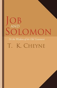 Cover of Job and Solomon