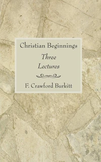 Cover of Christian Beginnings